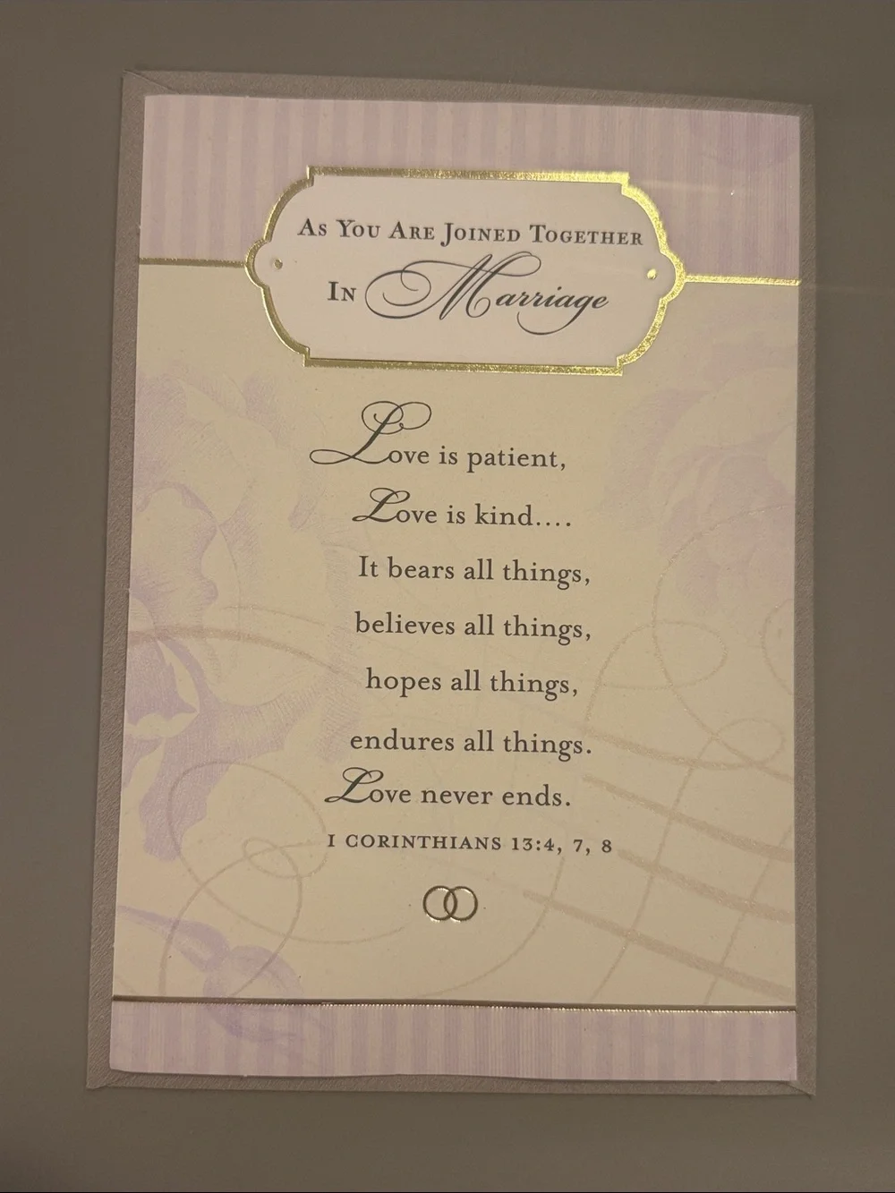 🌻 Bundle of 2 DaySpring Religious Wedding Cards
